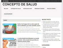 Tablet Screenshot of conceptodesalud.net